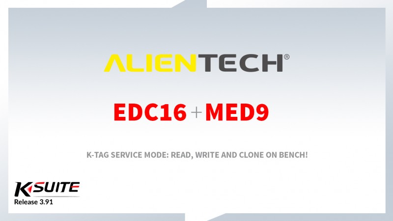 Alientech news update: K-Suite Release 3.91