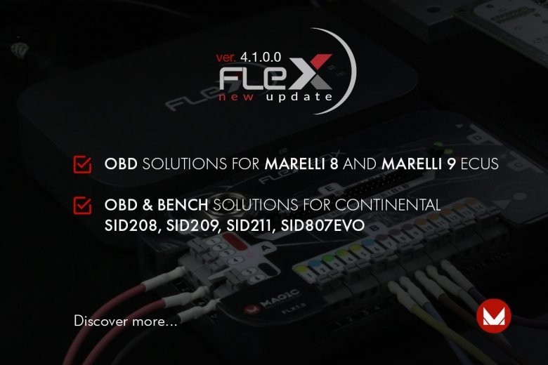 Magic Motorsport tool update: Flex 4.1.0.0 Magic Motorsport tool update: Flex 4.1.0.0