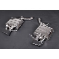 Exhaust system, incl. programm. controller CES-3, endpipes are made from aluminum, with EC Type approval certificate